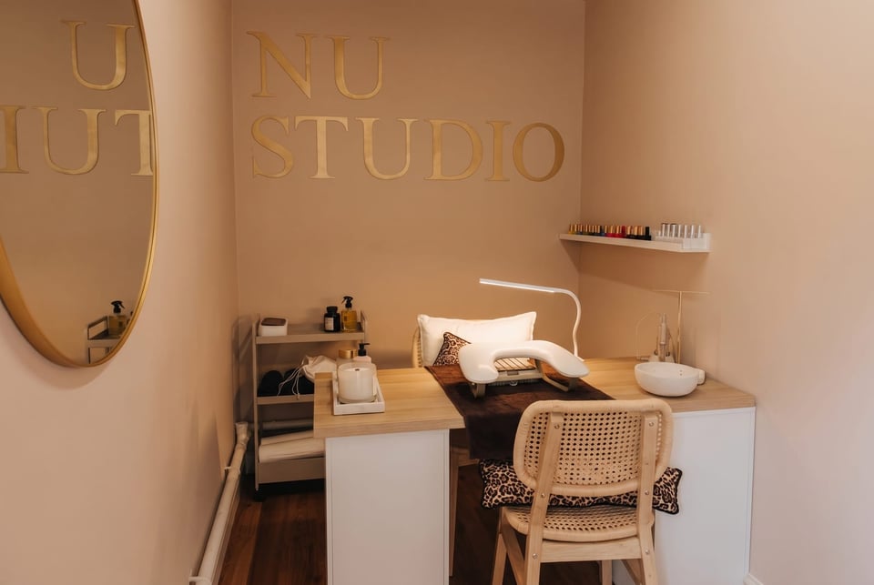 Inside NU Studio - the nail studio